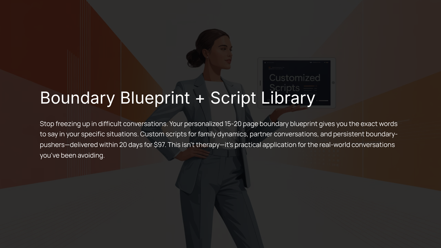 64% OFF SALE: The Boundary Blueprint + Script Library