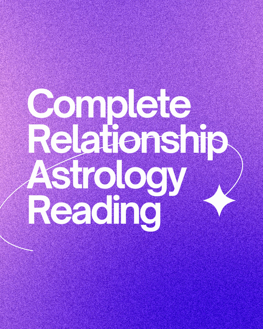 FLASH SALE: Complete Relationship Astrology Reading