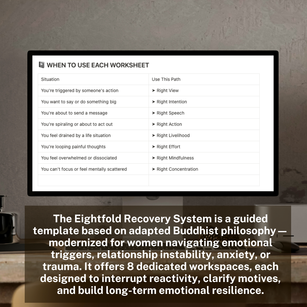 The 8Fold Method Recovery System